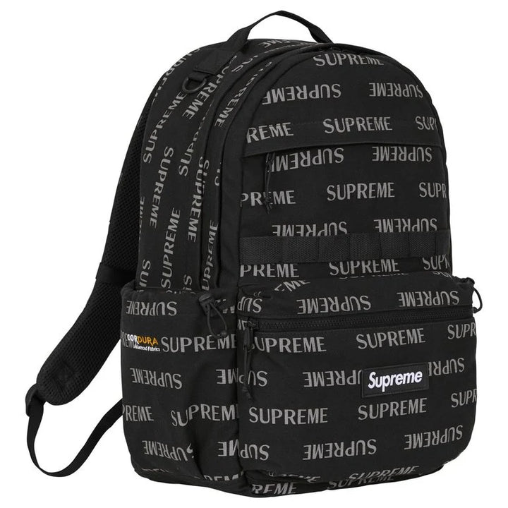 Supreme Logo Backpack (FW26) Black
