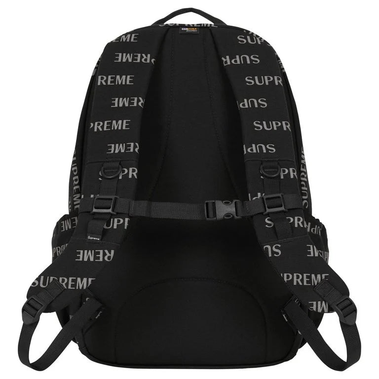 Supreme Logo Backpack (FW26) Black