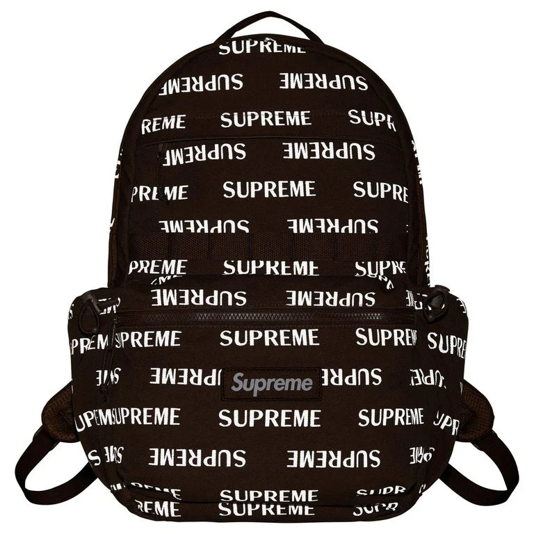 Supreme Logo Backpack (FW26) Black