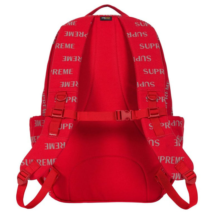 Supreme Logo Backpack (FW26) Red