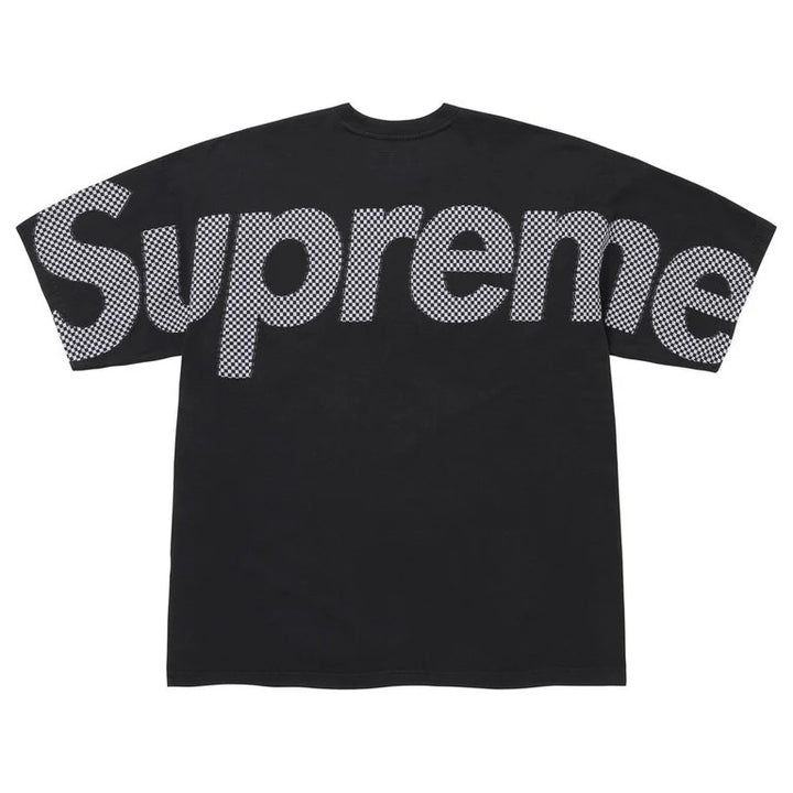 Supreme Checkerboard Intarsia S/S Top Black