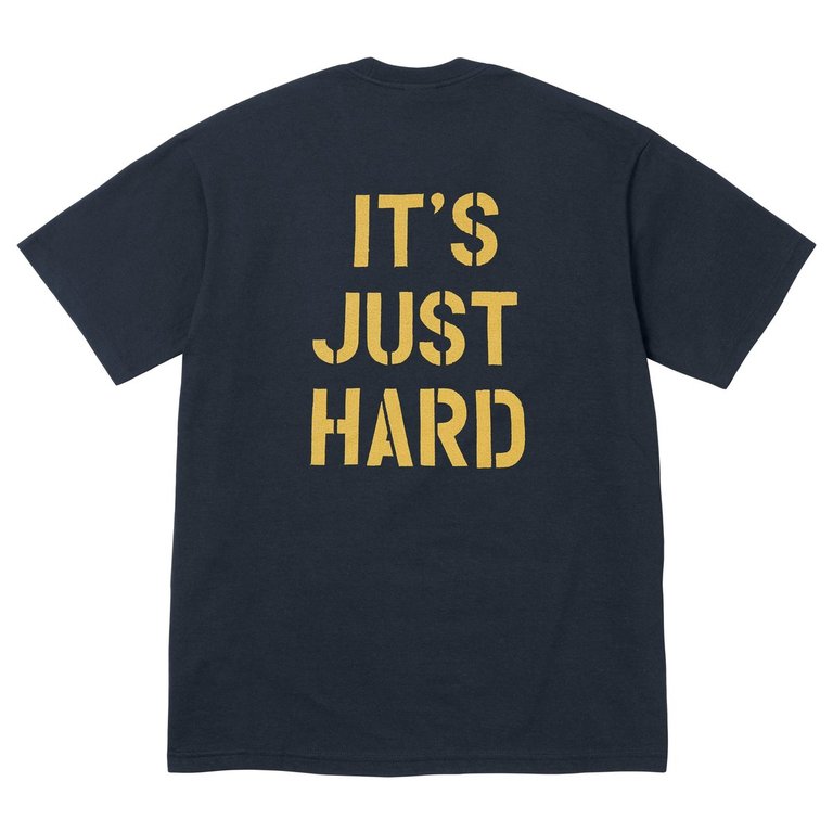 Supreme Hard Tee Navy
