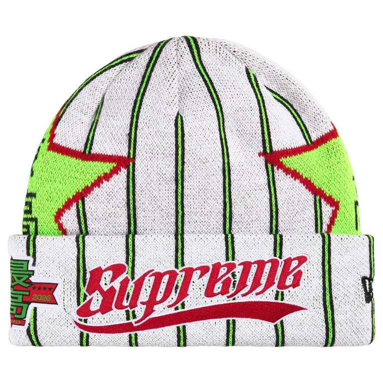 Supreme New Era Stars Beanie