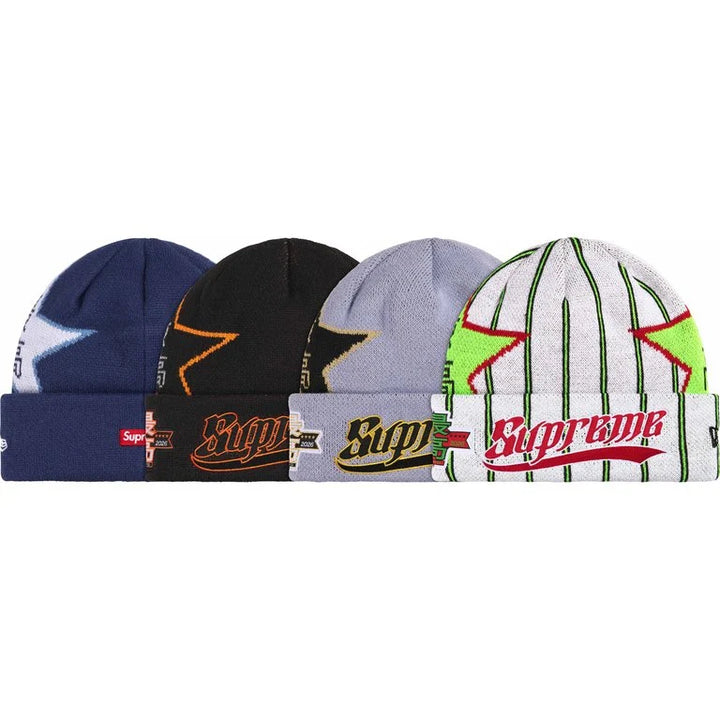 Supreme New Era Stars Beanie