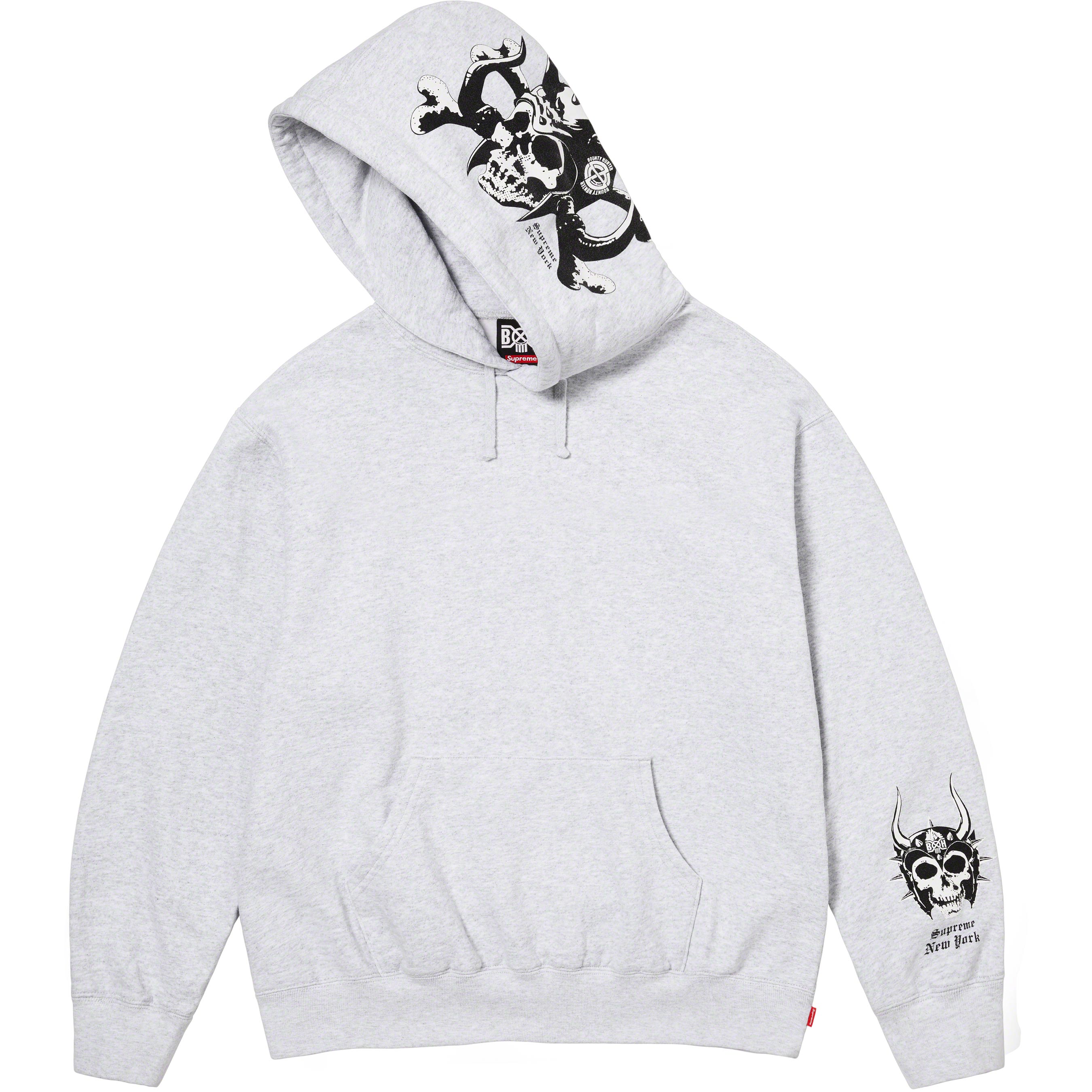 【L】Supreme Bounty Hunter hooded パーカー Supreme Bounty Hunter Hooded Sweatshirt Ash Grey – UnCommon Boutique