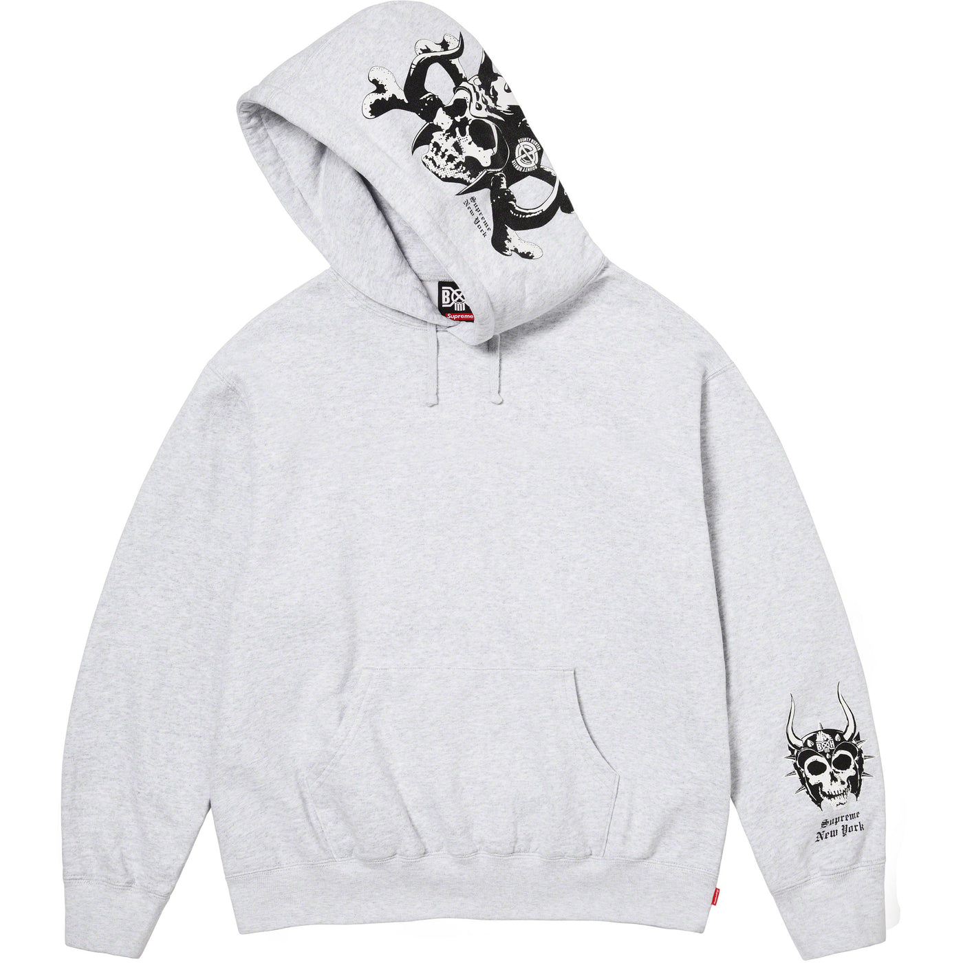 Supreme Bounty Hunter Hooded Sweatshirt Ash Grey – UnCommon Boutique