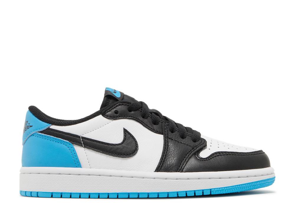 Jordan 1 Low Black Dark Powder Blue (W)