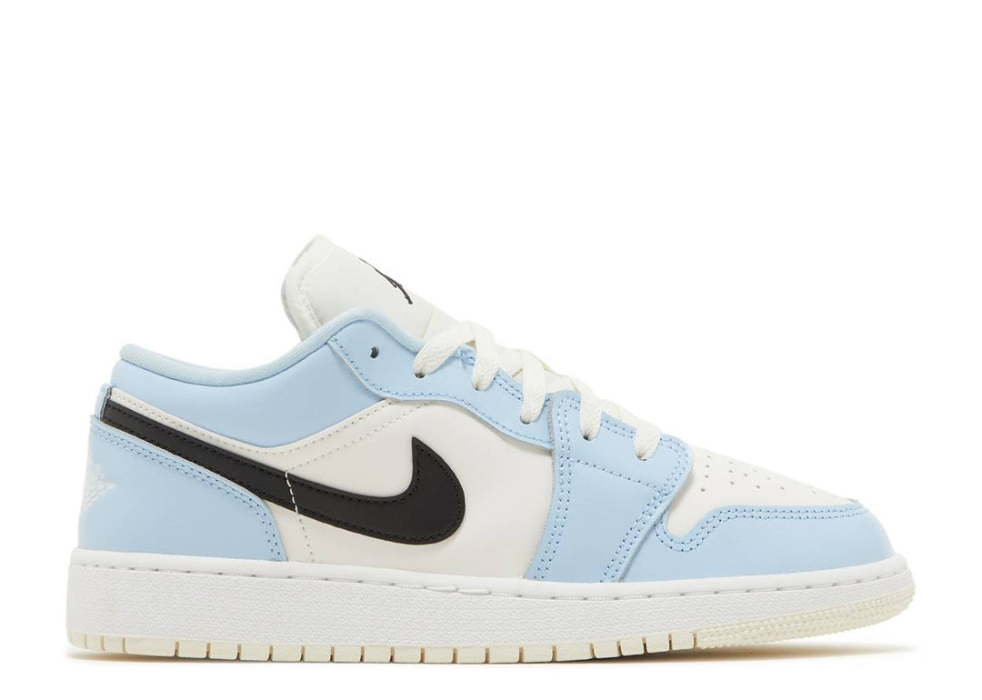 Jordan 1 Low Ice Blue Black (GS)