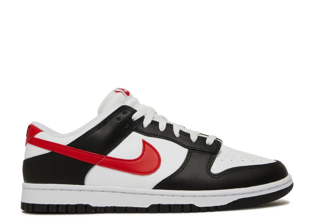 Nike Dunk Low Retro Red Swoosh Panda