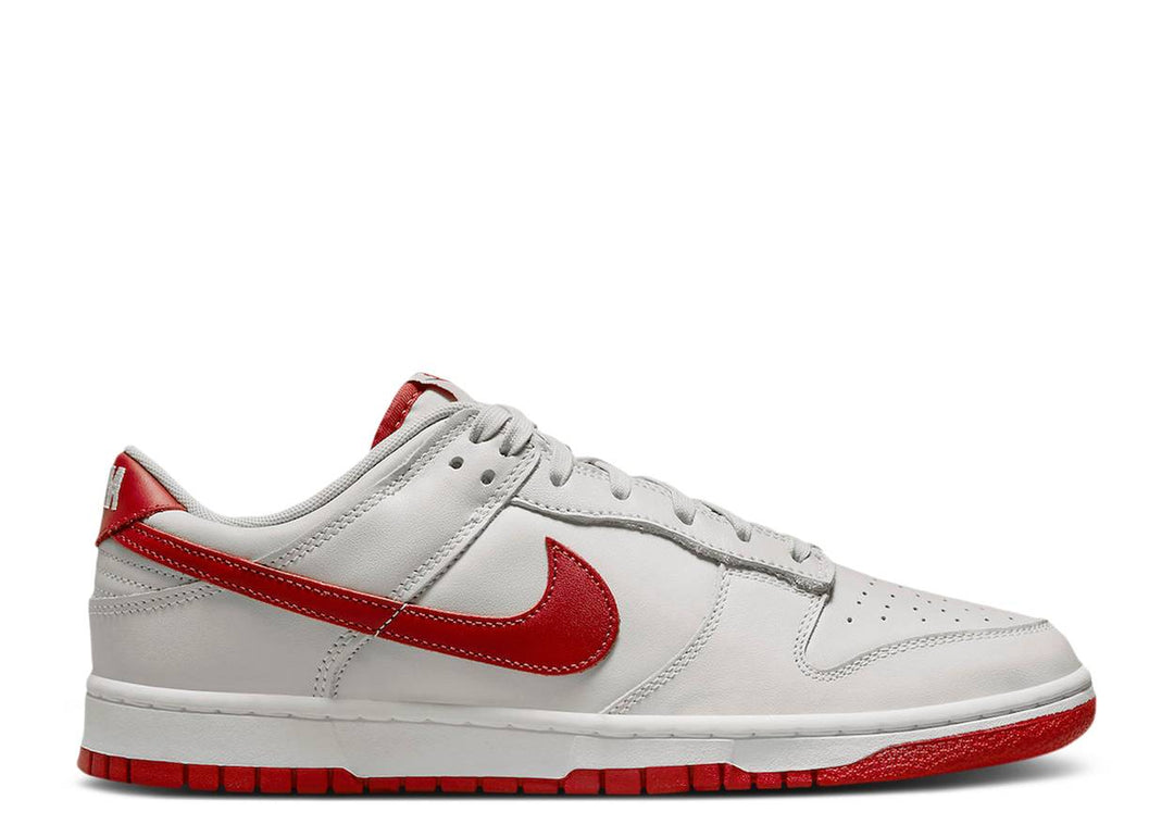 Nike Dunk Low Vast Grey Varsity Red