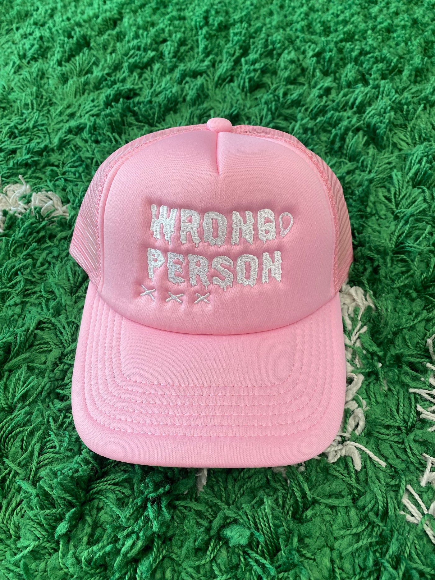 Wrong Person Trucker Hat