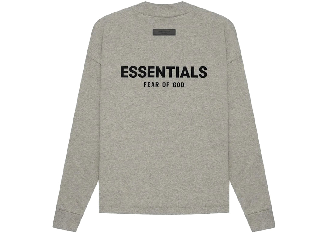 Fear of God Essentials LS Tee Dark Oatmeal