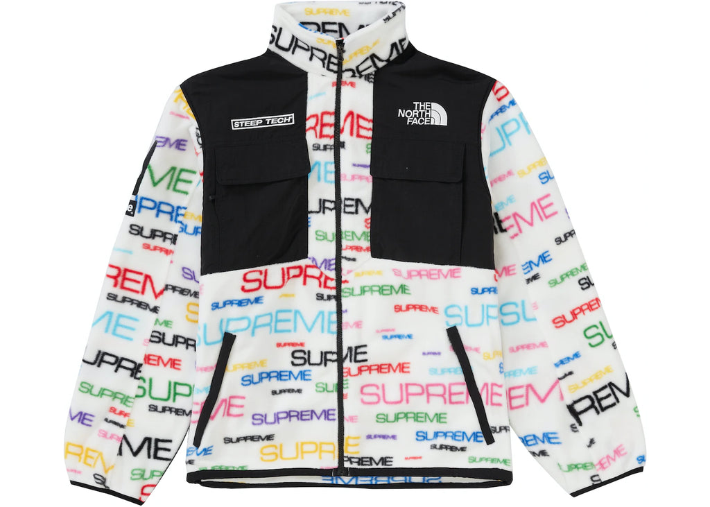 Supreme The North Face Steep Tech Fleece Jacket White – UnCommon