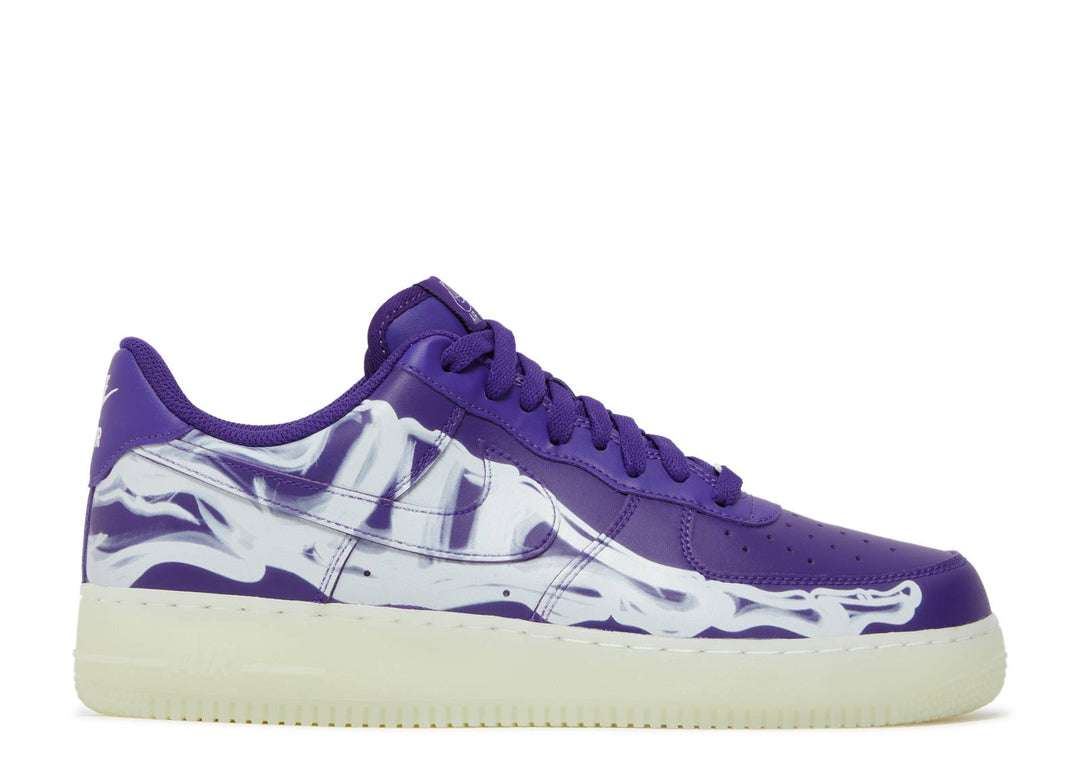 Nike Air Force 1 Low '07 QS Purple Skeleton Halloween (2021)